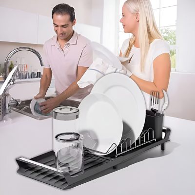 Rozšiřitelný stojan na sušení nádobí | PLATERACK