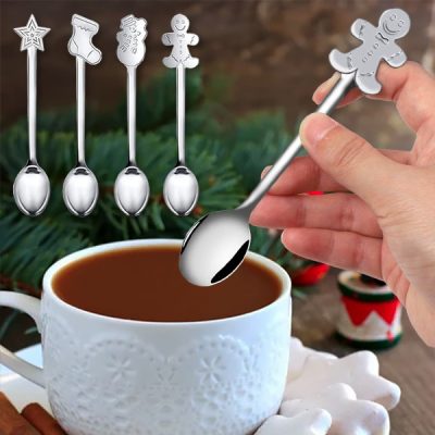 Vánoční dekorativní lžičky (4ks) | XMASSPOON