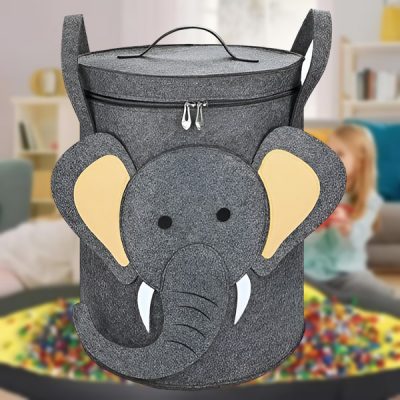 Organizér na hračky s vestavěnou hrací podložkou | FOLDATOY