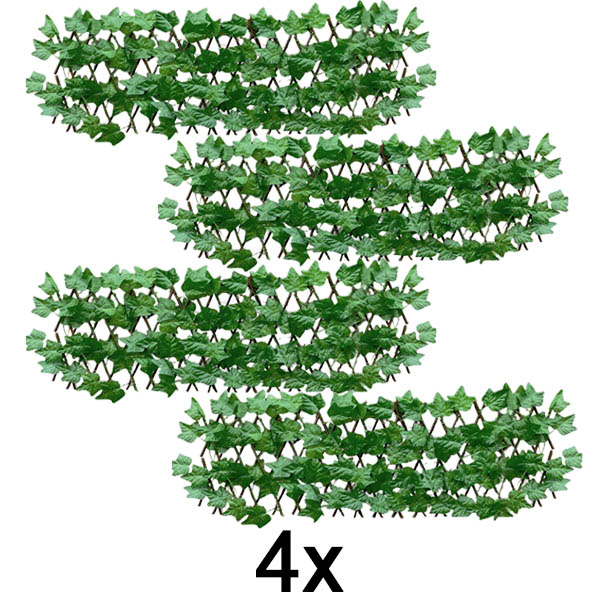 4x Dekorativní a praktický plot pro terasu a zahradu | GREENFENCE