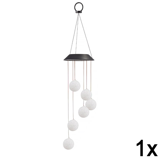 1x Závěsné solární LED zahradní světlo | AURAWIND