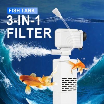 3v1 tichý filtr akvarijní vody | FILTPRO